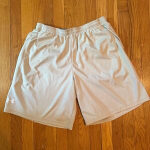 Mens Under Armour Gym UA Muscle Athletic Logo HeatGear Shorts